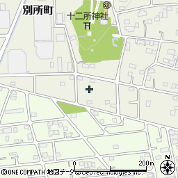群馬県太田市別所町47-12周辺の地図