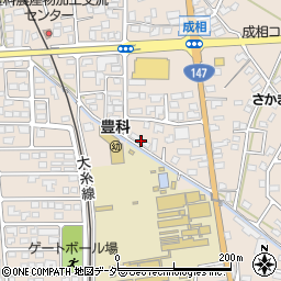 長野県安曇野市豊科4500周辺の地図