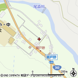 石川県白山市瀬戸戊周辺の地図