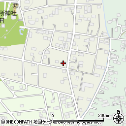 群馬県太田市別所町415周辺の地図