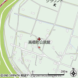 栃木県佐野市高橋町2113周辺の地図