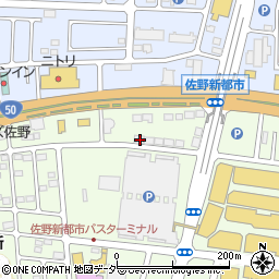 栃木県佐野市越名町2040-11周辺の地図