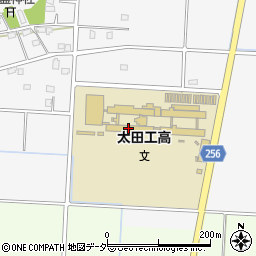 群馬県立太田工業高等学校周辺の地図