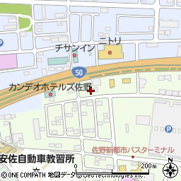 栃木県佐野市越名町2039-8周辺の地図