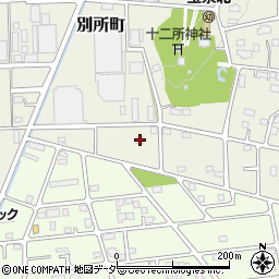 群馬県太田市別所町62-1周辺の地図