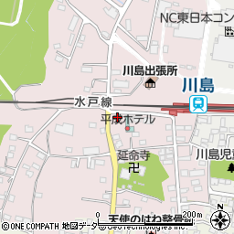 川島郵便局 ＡＴＭ周辺の地図