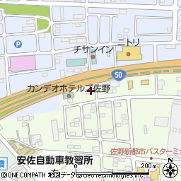 栃木県佐野市越名町2038-4周辺の地図