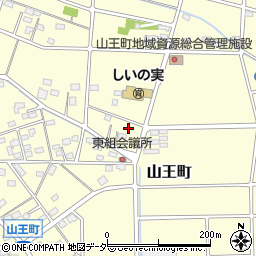 群馬県伊勢崎市山王町633周辺の地図