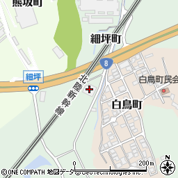 尾崎紙器周辺の地図