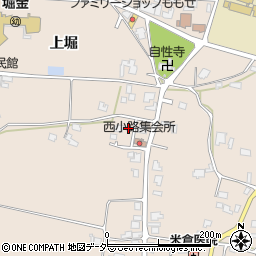 長野県安曇野市堀金烏川2430周辺の地図