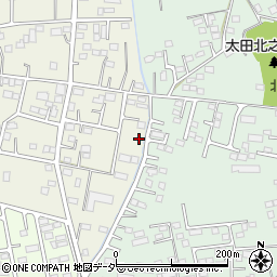 群馬県太田市別所町432-9周辺の地図