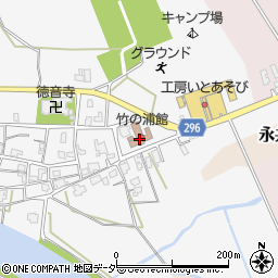 加賀市役所　竹の浦館周辺の地図
