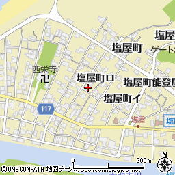 石川県加賀市塩屋町ロ周辺の地図