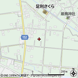 栃木県足利市島田町58-3周辺の地図