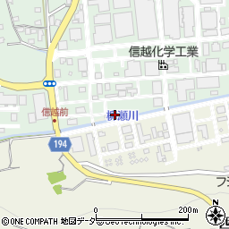 群馬県安中市西上磯部552-5周辺の地図