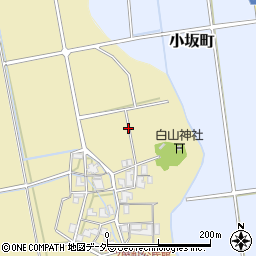 石川県加賀市二ツ屋町イ周辺の地図