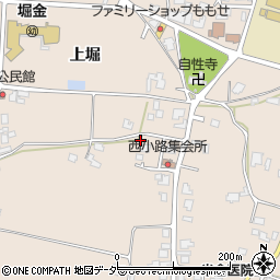 長野県安曇野市堀金烏川2302周辺の地図