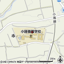長野県小諸市市824-3周辺の地図