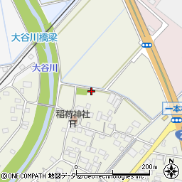 茨城県筑西市一本松周辺の地図