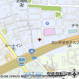 栃木県佐野市高萩町1228周辺の地図