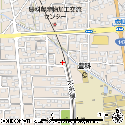 長野県安曇野市豊科4582周辺の地図