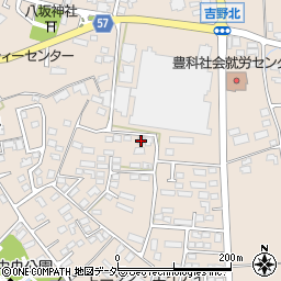 長野県安曇野市豊科4062周辺の地図