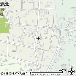 群馬県太田市別所町629周辺の地図