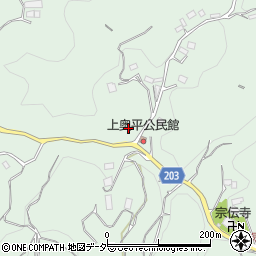 群馬県高崎市吉井町上奥平周辺の地図