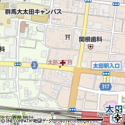 塚越商店周辺の地図