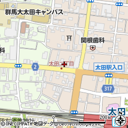 塚越商店周辺の地図