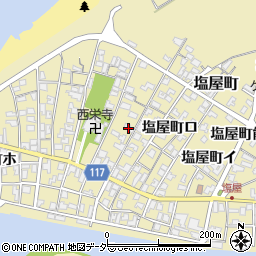 石川県加賀市塩屋町ハ52周辺の地図