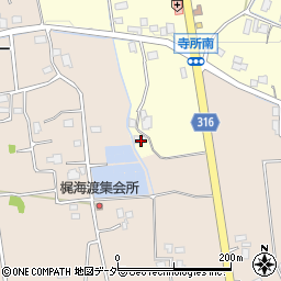 長野県安曇野市豊科南穂高寺所331周辺の地図