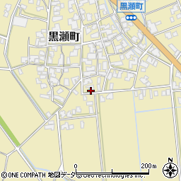 石川県加賀市黒瀬町ハ周辺の地図