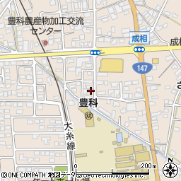長野県安曇野市豊科4694周辺の地図