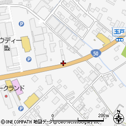 国道５０号線周辺の地図