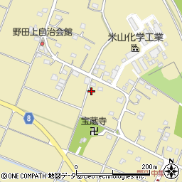 栃木県足利市野田町1813周辺の地図