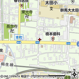 太田市商店街協同組合周辺の地図