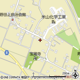 栃木県足利市野田町1815周辺の地図