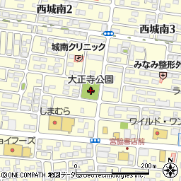 栃木県小山市西城南2丁目27周辺の地図