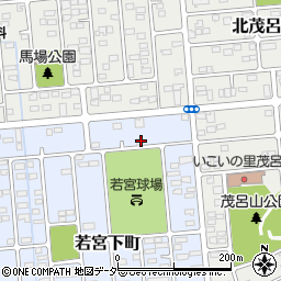栃木県佐野市若宮下町2-19周辺の地図