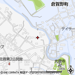 群馬県高崎市下佐野町279周辺の地図