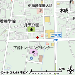 茨城県筑西市二木成984-1周辺の地図