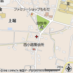 長野県安曇野市堀金烏川2309周辺の地図