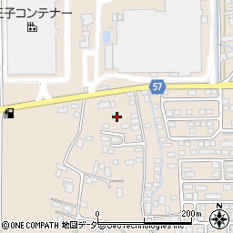 長野県安曇野市豊科2123周辺の地図