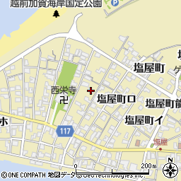 石川県加賀市塩屋町ハ55周辺の地図