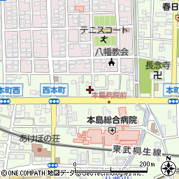 小林メガネ専門店周辺の地図