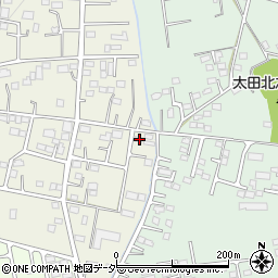 群馬県太田市別所町448-14周辺の地図