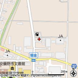 ＪＡあづみ営農事業部堀金地域営農センター周辺の地図