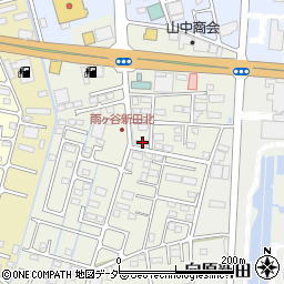 栃木県小山市雨ケ谷新田72-8周辺の地図
