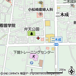 茨城県筑西市二木成984-4周辺の地図